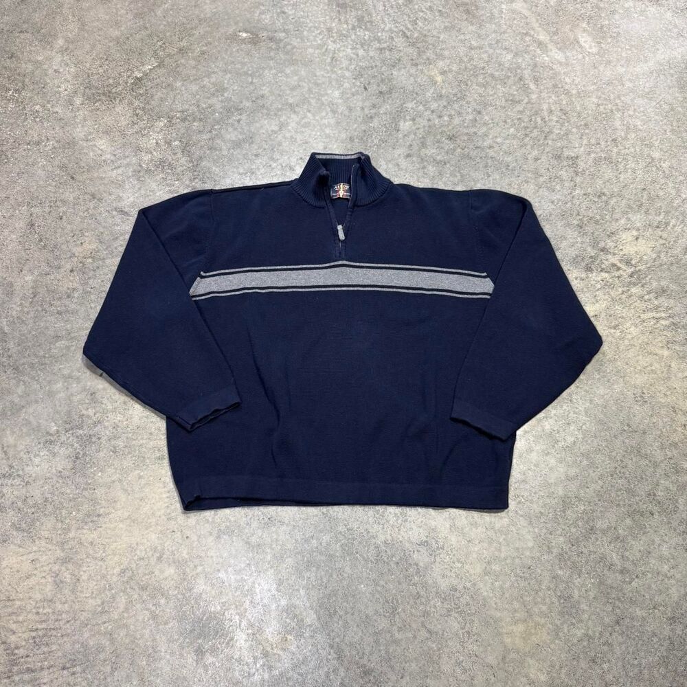 Arrow Men's Navy and Blue Jumper